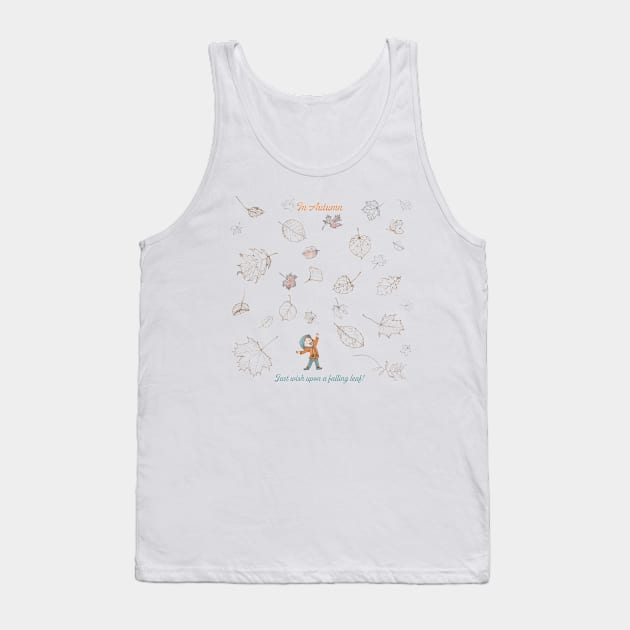 Just a wish - Autumn Tank Top by mnutz